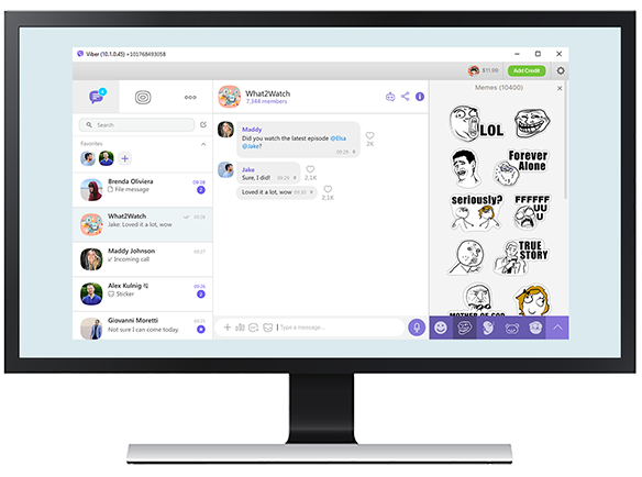 Viber для компьютера