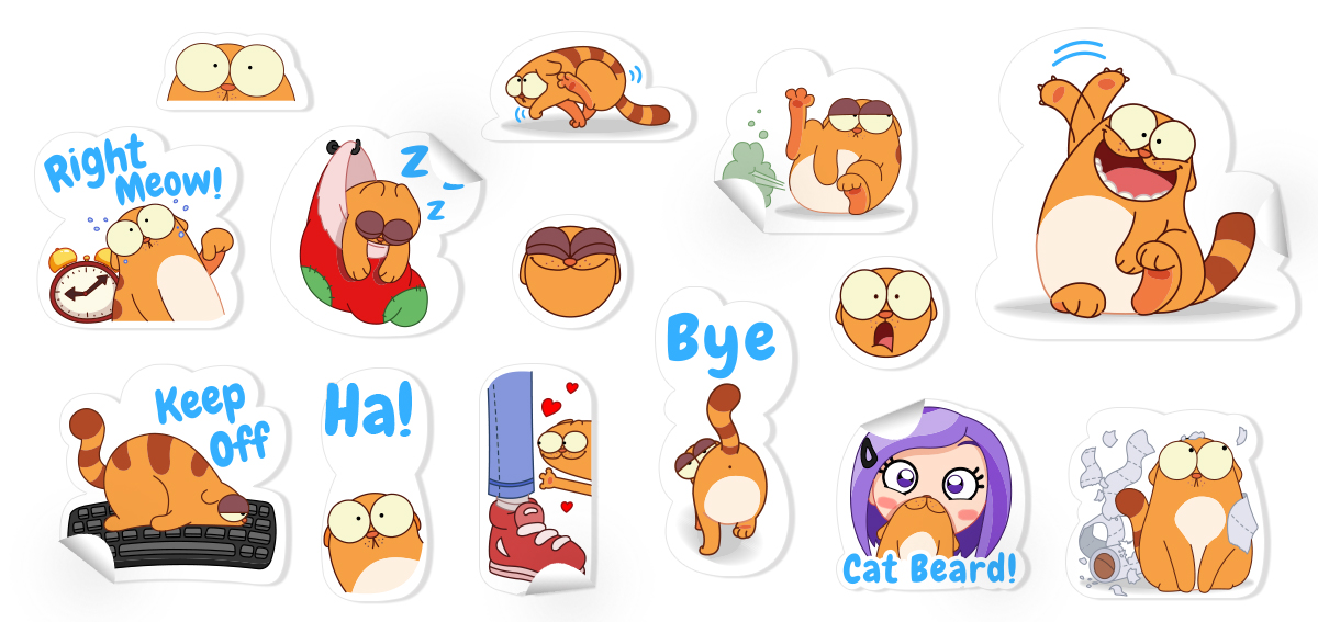 Top 9 Viber stickers