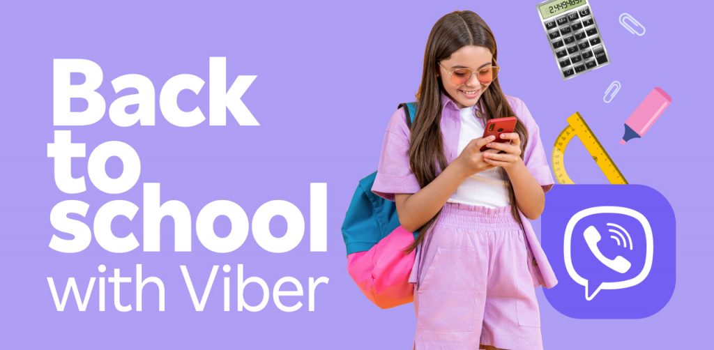 back to school with Viber