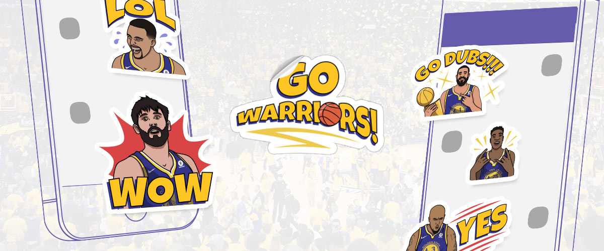 Golden State Warriors sticker pack