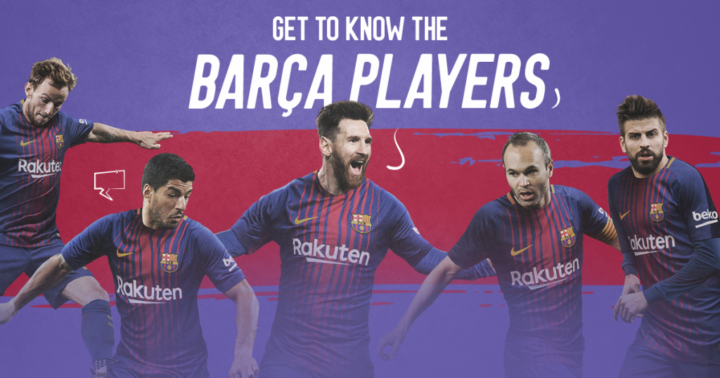 Get to know the Barca players