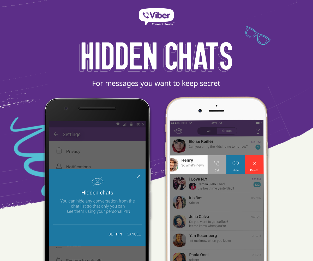 Viber security features