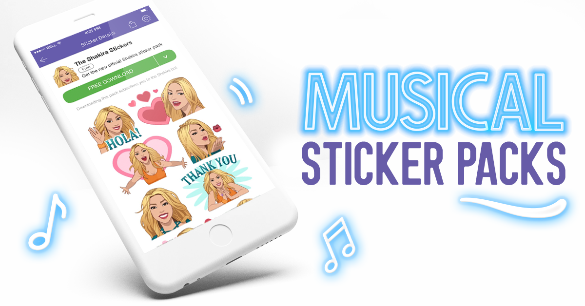 musical sticker packs