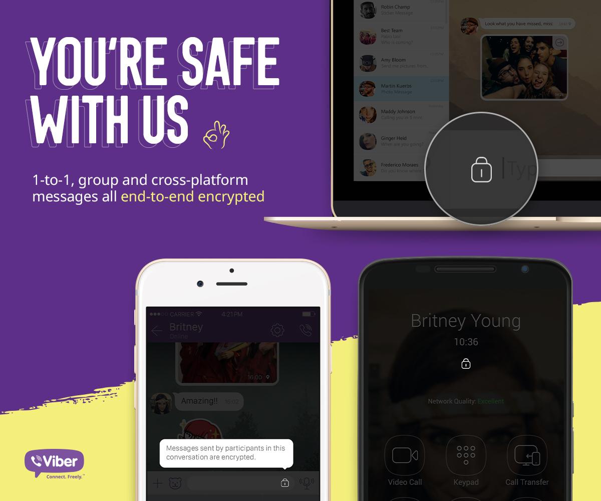 Viber security features