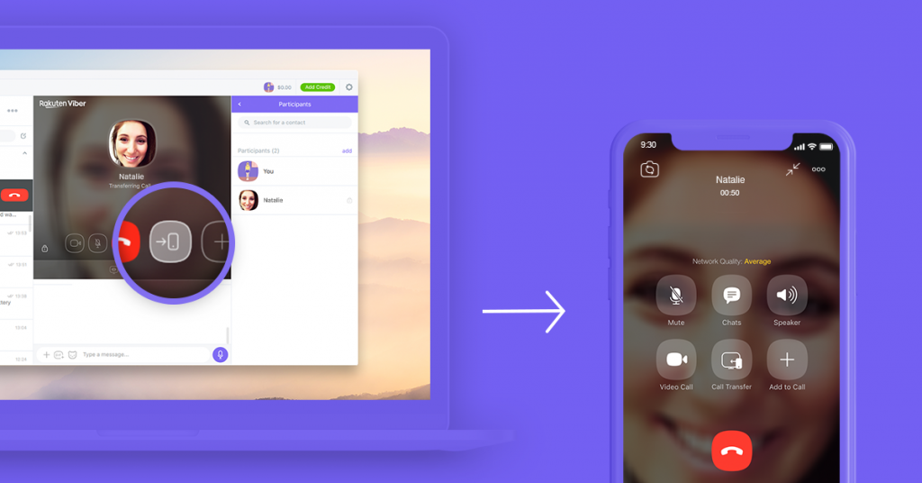 viber hidden chat on desktop