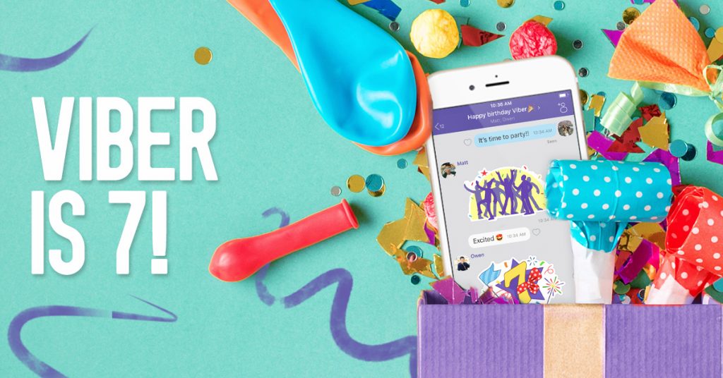 Viber's 7th birthday