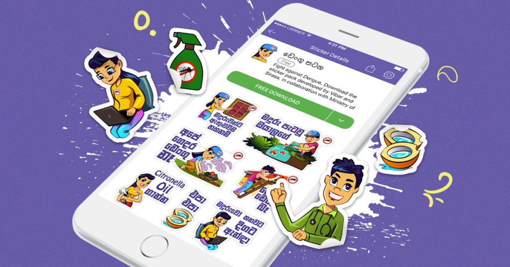 Viber raises awareness to dengue fever