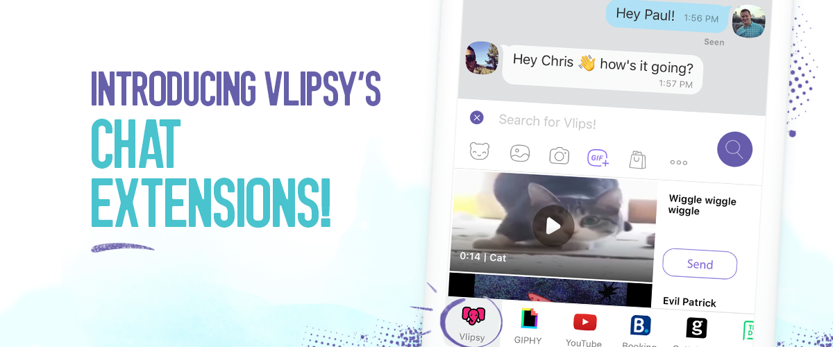 Vlipsy Search for Video Clips & Make Your Own Reaction Clip