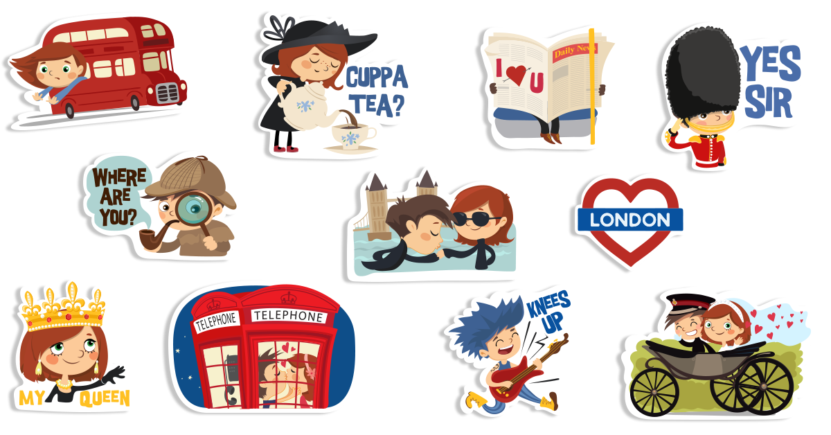 vacation sticker spotlight- london