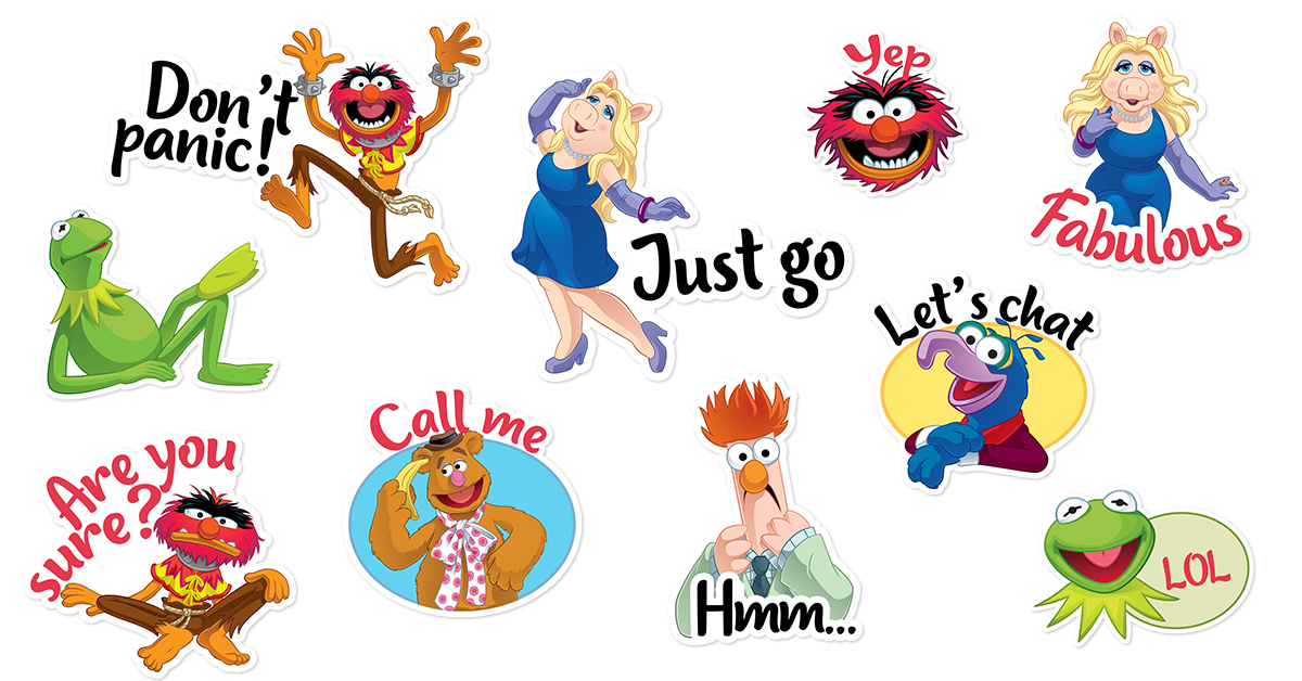 Muppets sticker pack