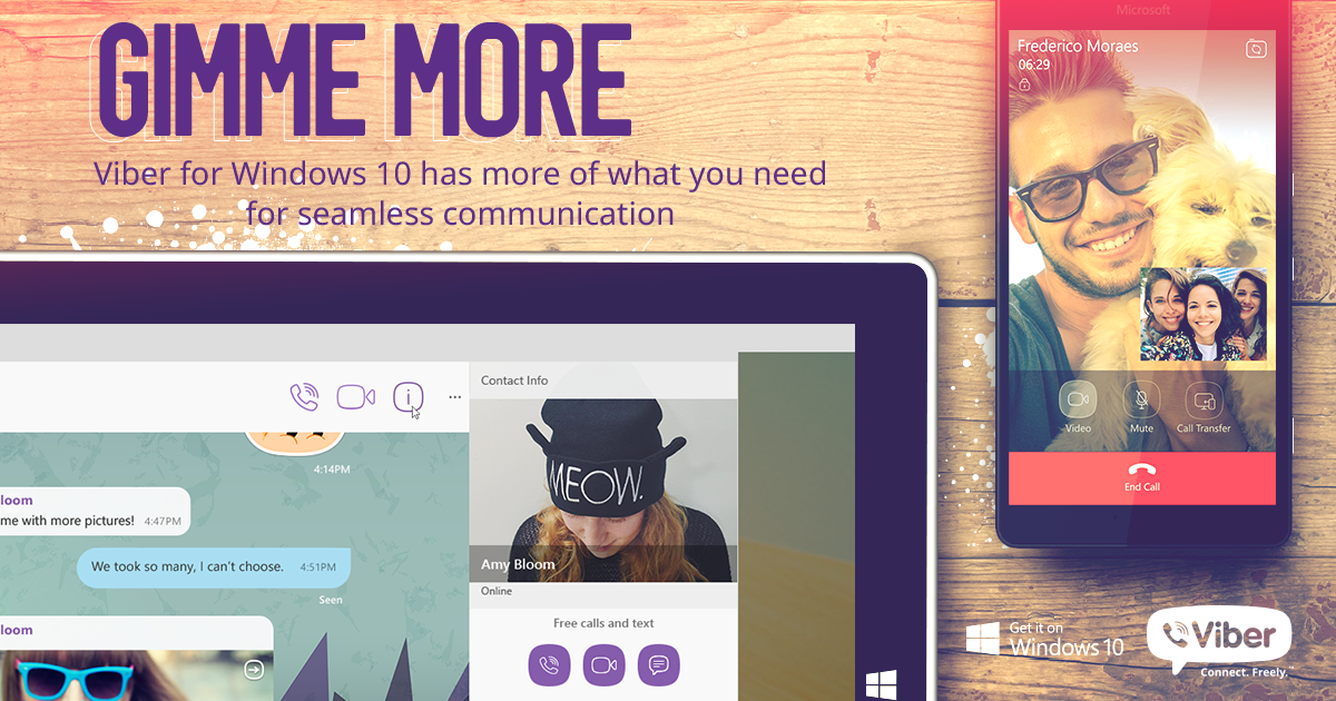 Viber for Windows. Окно Viber PC. Как выйти из вайбер на виндовс.