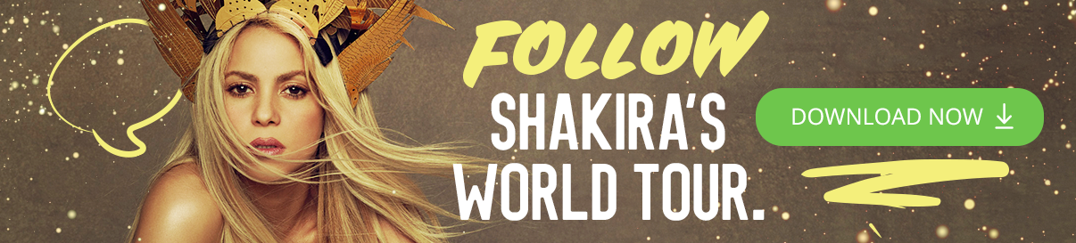 Shakira banner