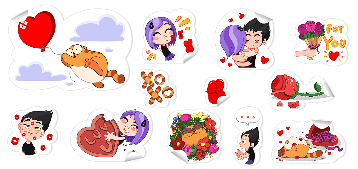 Top 9 Viber stickers