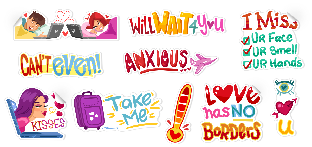 Top 9 Viber stickers