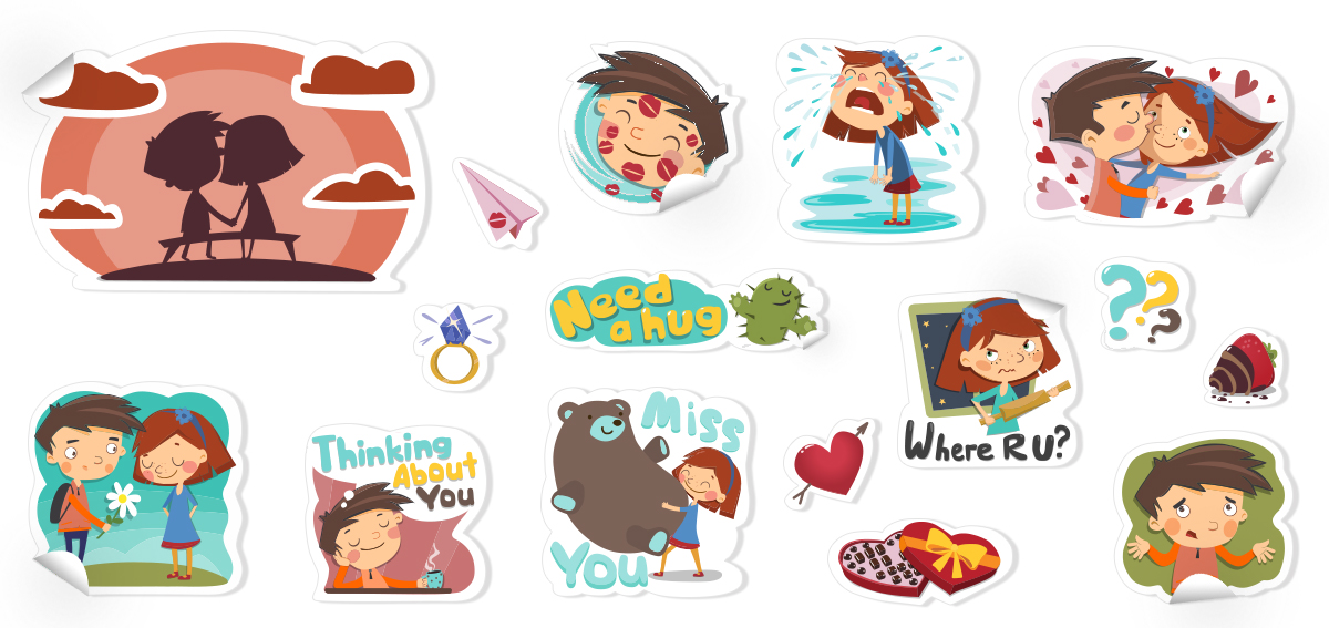 Top 9 Viber stickers