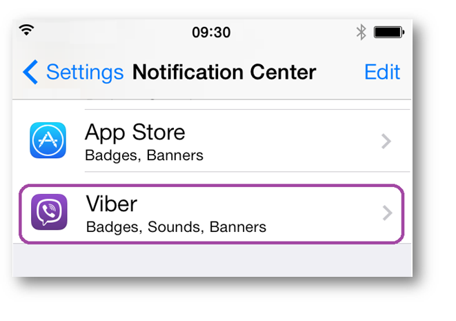 my contacts show a viber icon
