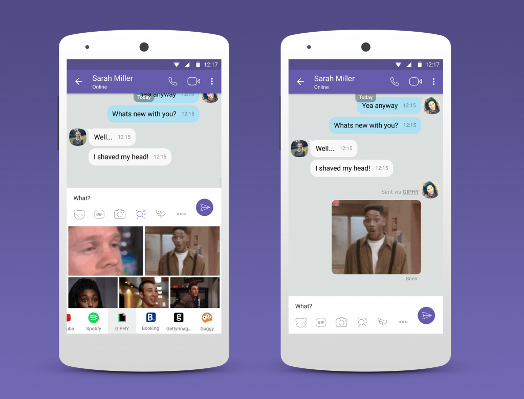 Viber Chat Extensions